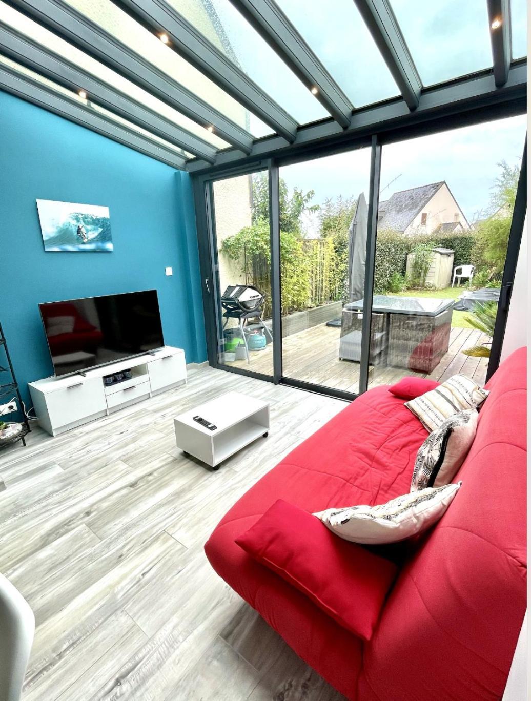 Jolie Petite Maison A 500M De La Plage D'Erdeven Extérieur photo
